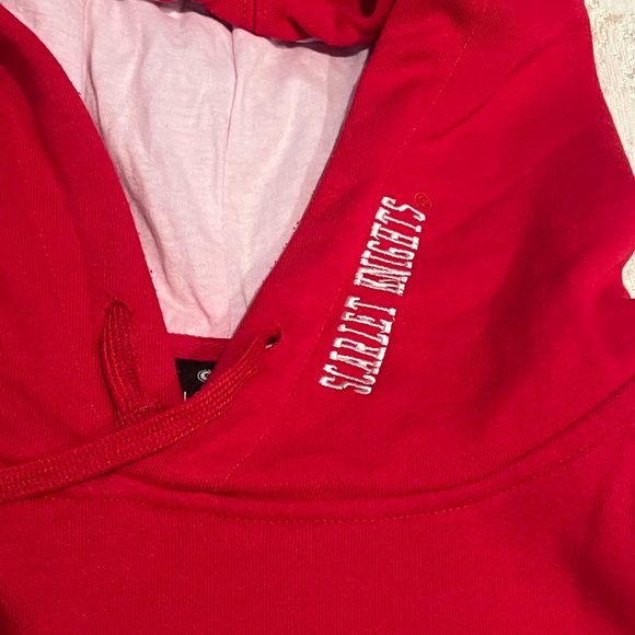Red Rutgers Hoodie - Picture 3 of 4